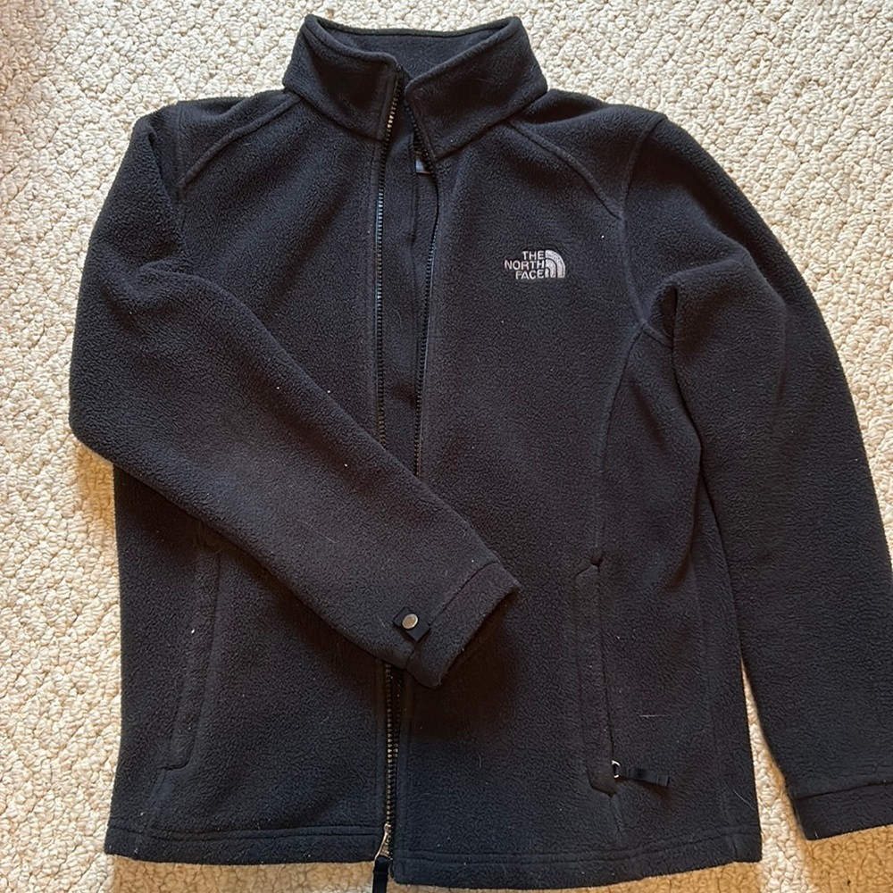 The North Face zip up fleece jacket